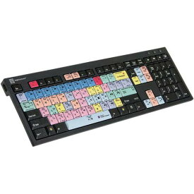 【中古】【未使用・未開封品】LogicKeyboard Adobe Premiere Pro CC American English Nero Slim Line PC Keyboard, 2x USB Ports [並行輸入品]
