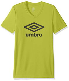 【中古】【未使用・未開封品】Umbro ガールズロゴ 気候 半袖Tシャツ S グリーン