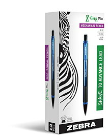 【中古】【未使用・未開封品】Zebra Z-Grip Plus シャープペンシル 0.7mm ブルーバレル 12本