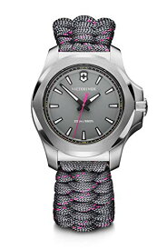 【中古】【未使用・未開封品】[ビクトリノックス] 腕時計 I.N.O.X. V ステンレススチールケース(316L/鍛造) グレーダイヤル グレーパラコードストラップ 241771 レディース 正