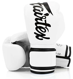 【中古】【未使用・未開封品】(470ml, BGV14 White) - Fairtex Microfibre Boxing Gloves Muay Thai Boxing, MMA, Kickboxing,Training Boxing Equipment, Gear for Martial A