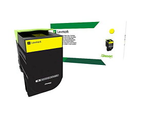 【中古】【未使用・未開封品】Lexmark X317 - Yellow - original - toner cartridge LCCP, LRP - for Lexmark CS317dn, CX317dn, CX417de