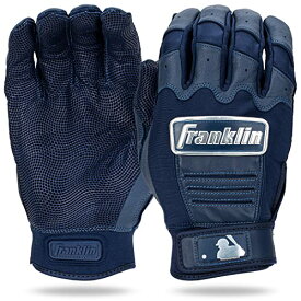 【中古】【未使用・未開封品】(Adult XX-Large, Navy) - Franklin Sports CFX Pro Full Colour Chrome Series Batting Gloves