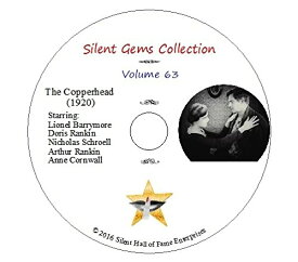 【中古】【未使用・未開封品】DVD "The Copperhead" (1920) Lionel Barrymore, Anne Cornwall,Classic Silent Drama