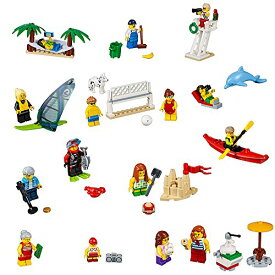 【中古】【未使用・未開封品】LEGO City Town People Pack - Fun At the Beach 60153 Building Kit (169 Piece)