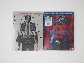 【中古】【未使用・未開封品】ジョン・ウィック & ジョン・ウィック:チャプター2 ブルーレイ 数量限定スチールブックセット デザイン特別仕様 [リージョンフリー ※英語字幕](