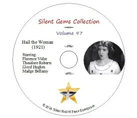 【中古】【未使用・未開封品】DVD "Hail the Woman" (1921) with Florence Vidor, Theodore Roberts, Classic Silent Drama