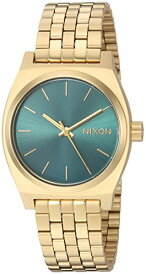 【中古】【未使用・未開封品】Nixon ウィメンズ Medium Time Teller One Size Light Gold / Turquoise