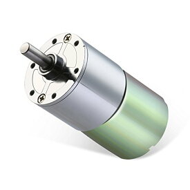 【中古】【未使用・未開封品】Greartisan DC 12V 550RPM Gear Motor High Torque Electric Micro Speed Reduction Geared Motor Centric Output Shaft 37mm Diameter Gearbox