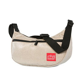 【中古】【未使用・未開封品】Manhattan Portage ミッドナイトクレセントストリートショルダーバッグ US サイズ: S カラー: ベージュ