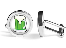 【中古】【未使用・未開封品】Green Beer セントパトリックデー カフスボタン (角度付きエディション)