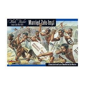 【中古】【未使用・未開封品】Warlord Games Black Powder Bnib Married Zulu Impi Wgz-302014603