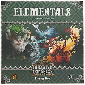 【中古】【未使用・未開封品】CoolMiniOrNot Massive Darkness: Elementals Enemy Box