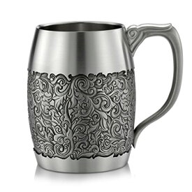 【中古】【未使用・未開封品】Royal Selangor 手仕上げ Isthmus ホームコレクション ピューター タンカード (L) ギフト