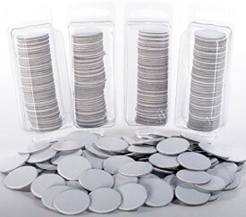 【中古】【未使用・未開封品】Value Pack of 200 - Blank 1" Circle Board Game Chits Round Tiles Counters Markers DIY D&D