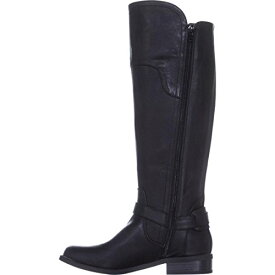 【中古】【未使用・未開封品】G by Guess Womens harson Wide Calf Almond Toe Fashion Boots, Black, Size 5