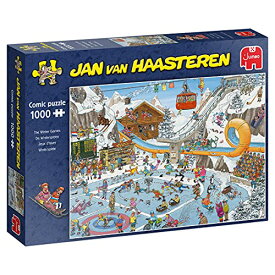 【中古】【未使用・未開封品】Jan van Haasteren - Die Winterspiele - 1000 Teile Puzzle