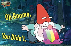 【中古】【未使用・未開封品】Trends International Disney Gravity Falls - Oh Gnome, You Didn't Wall ポスター、22" x 34"、プレミアムフレームなしバージョン