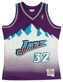 【中古】【未使用・未開封品】Mitchell & Ness ユタ・ジャズ カール・マローン スウィングマン ジャージ(Mサイズ)