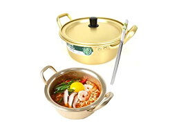 【中古】【未使用・未開封品】Korean Ramen Noodle Pot 6.3"(16cm) + Chopstick (1 Pair) + Dish scrubber, Made in Korea (Standard version)