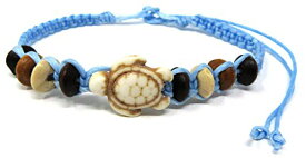 【中古】【未使用・未開封品】Turtle Hempブレスレット???Turtleブレスレットwith Turtle INターコイズcolor-hawaiian Sea Turtle bracelet-starfishブレスレット???Tur