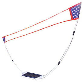 【中古】【未使用・未開封品】Franklin Sports Red, White & Blue Quikset Badminton