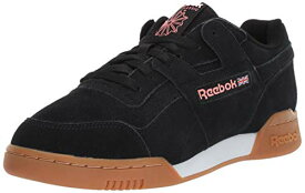 【中古】【未使用・未開封品】Reebok (リーボック) メンズ ワークアウトプラス スニーカー, Black/Digital Pink/White/Gum, 6.5