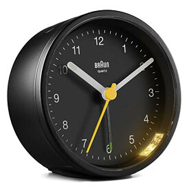 【中古】【未使用・未開封品】BRAUN ALARM CLOCK ブラウン アラーム クロック 時計 クロック ブラック 黒 ホワイト 白 置き時計 目覚まし時計 トラベル 旅行 BC012B 【並行輸