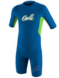 【中古】【未使用・未開封品】O'Neill Reactor toddler shorty wetsuit Youth 3 Ocean/dayglo (5127B) 141［並行輸入］