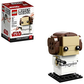 【中古】【未使用・未開封品】LEGO BrickHeadz Princess Leia Organa 41628 Building Kit, Multicolor