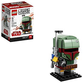 【中古】【未使用・未開封品】LEGO BrickHeadz Boba Fett 41629 Building Kit, Multicolor