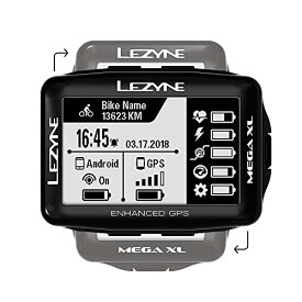 【中古】【未使用・未開封品】Lezyne Mega XL GPS Cycle Computer