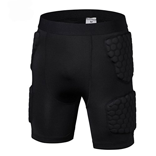 Protective Padded Shorts - Hip Protector EVA Padded, High Elastic Fabric  for Riding, Skateboarding, Skiing, Ice Hockey