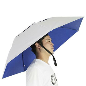 【中古】【未使用・未開封品】NEW-Vi釣り傘帽子折りたたみサンレインキャップ調節可能な多機能屋外用ヘッドウェア