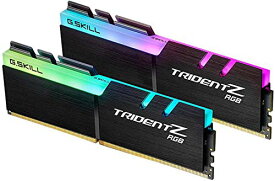 【中古】【未使用・未開封品】G.Skill Trident Z RGBシリーズ 16GB (2 x 8GB) 288ピン SDRAM (PC4-28800) DDR4 3600 CL18-22-22-42 1.35V デュアルチャンネル デスクトップメ