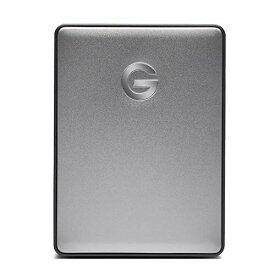 【中古】【未使用・未開封品】G-Technology ポータブルHDD 4TB スぺースグレイ G-DRIVE Mobile USB-C 3年保証 0G10347