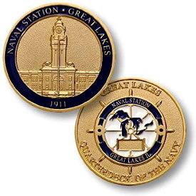 【中古】【未使用・未開封品】アメリカ海軍海軍局 グレートレイク チャレンジコイン