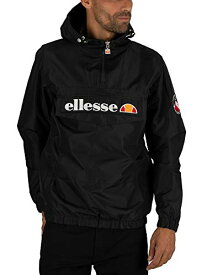 【中古】【未使用・未開封品】ellesse メンズ Mont 2 オーバーヘッドジャケット ブラック US サイズ: Medium カラー: ブラック