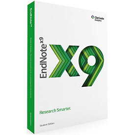 【中古】【未使用・未開封品】EndNote X9 Student Edition (Windows/Mac) 英語版 [並行輸入品]