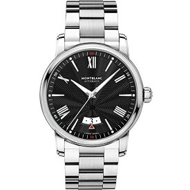 【中古】【未使用・未開封品】Montblanc 4810 自動巻き ブラックダイヤル メンズ 腕時計 115935, シルバートーン