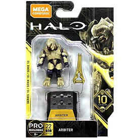 【中古】【未使用・未開封品】Mega Construx Halo Heroes Pro Builders シリーズ 10 アービター ミニフィギュア GFT40