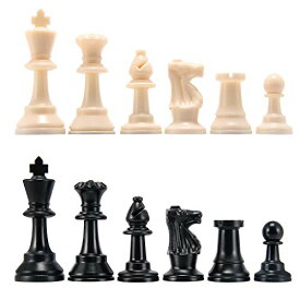 【中古】【未使用・未開封品】Amerous チェスピース チェス駒 3.75インチ キングの高さ フィギュア チェスポーン チェスボードゲーム用 - ピースのみ