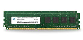 【中古】【未使用・未開封品】Adamanta 16GB (2x8GB) デスクトップメモリー アップグレードDDR3/DDR3L 1600MHz PC3-12800 Unbuffered Non-ECC UDIMM 2Rx8 CL11 DRAM RAM