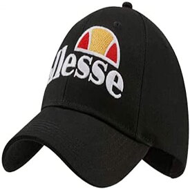 【中古】【未使用・未開封品】ellesse メンズ ラグサ ベースボールキャップ ブルー One Size ブラック