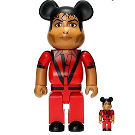 【中古】【未使用・未開封品】ベアブリック マイケルジャクソン 赤いジャケット BE@RBRICK Michael Jackson Red Jacket 100% & 400%