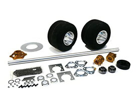 【中古】【未使用・未開封品】36インチシャフトキット 車軸ベアリングUC206-20 & レースハブ付き ドリフトトライクバイク用