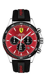 【中古】【未使用・未開封品】Ferrari フェラーリ Pilota Cronometro Ferrari レッド メンズ アナログ カジュアル クォーツ 海外出荷 0830595