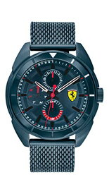 【中古】【未使用・未開封品】Ferrari フェラーリ Scuderia Forza Ferrari ブルー メンズ アナログ ビジネス クォーツ 海外出荷 0830638