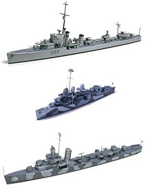 【中古】【未使用・未開封品】3船モデルバンドル - 米国海軍デストロイヤー - USN DD445 フレッチャー、DD-797 クッシングとDD412 ハムマン(日本から輸入)