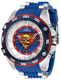 【中古】【未使用・未開封品】Invicta Men's 29121 DC Comics Quartz Chronograph Blue Dial Watch